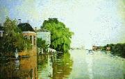 Claude Monet Landscape near Zaandam oil on canvas